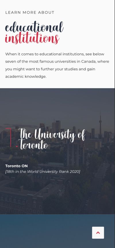 Dream Journey Immigration mobile version study premit page