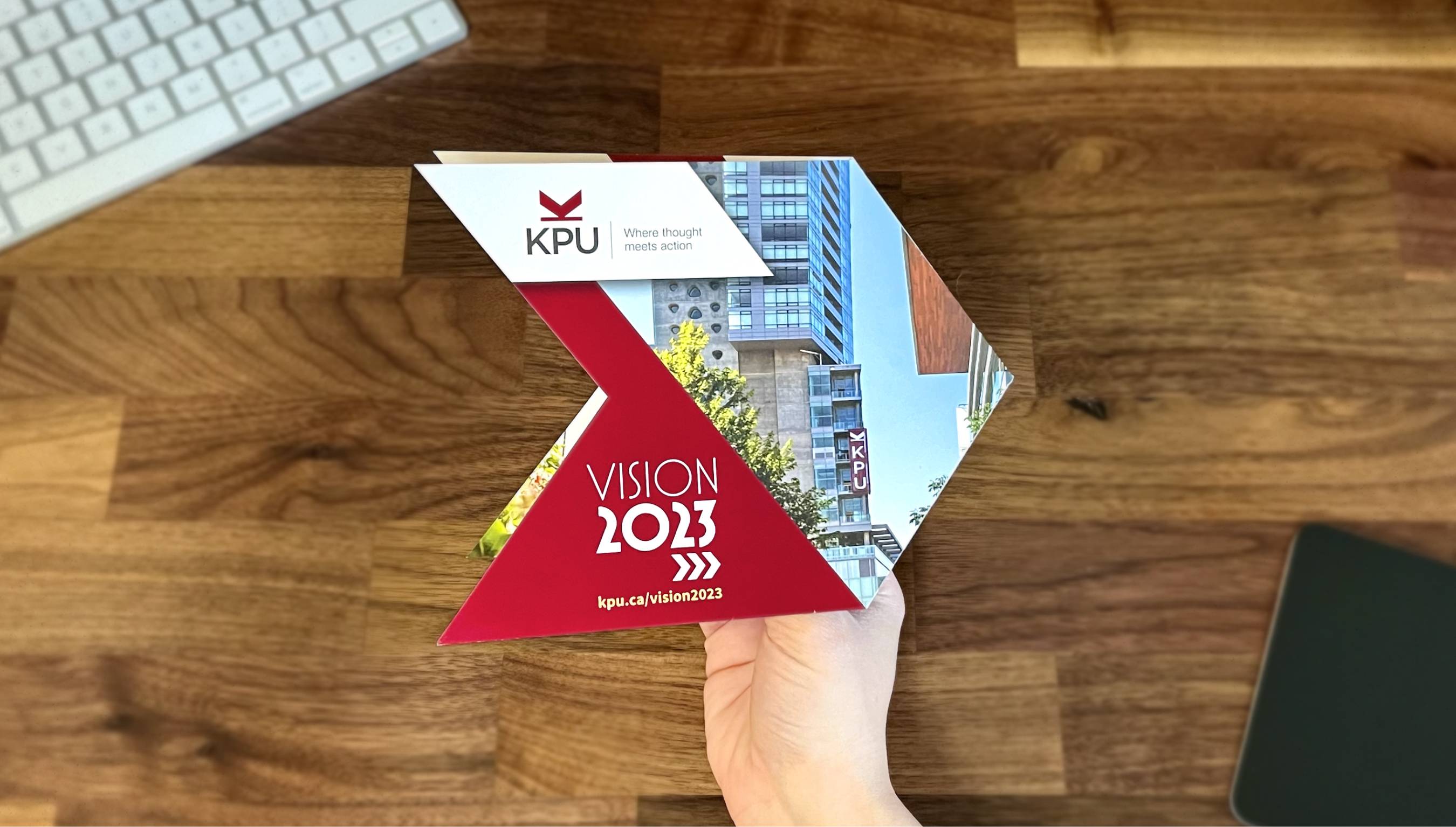 KPU folded handout photo