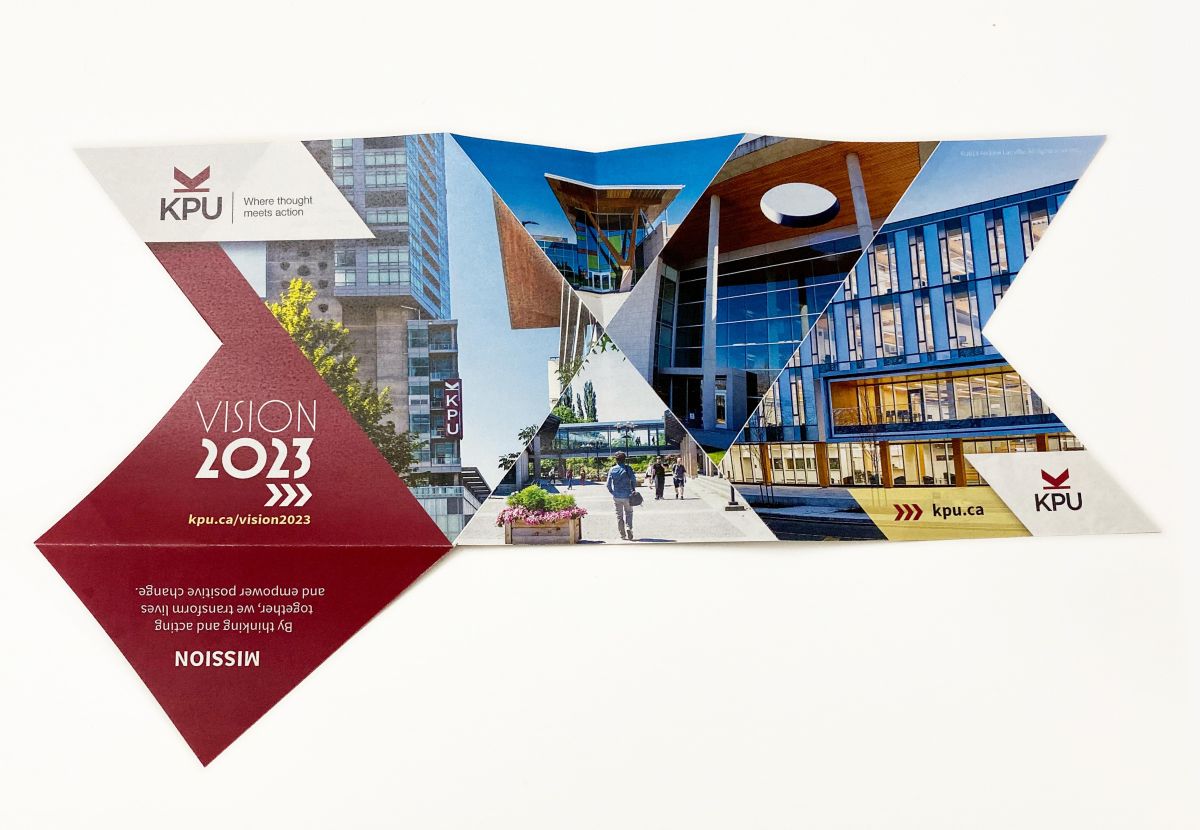 KPU handout covers spread open with tab open