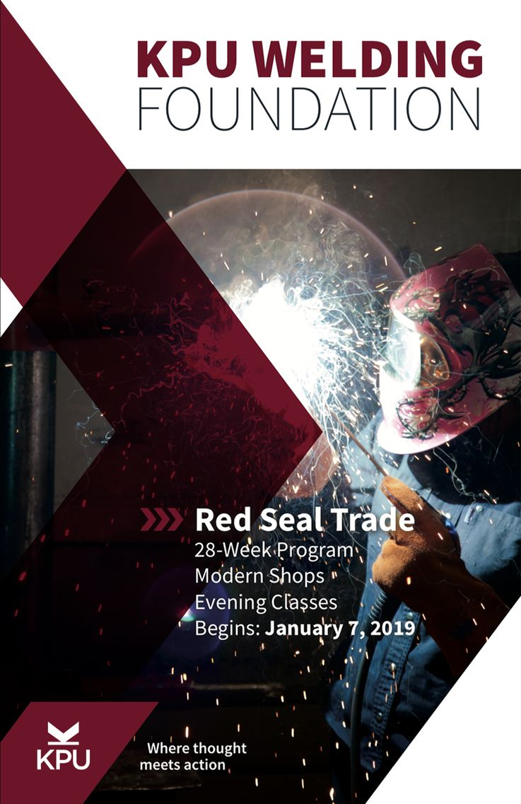 KPU poster welding foundation