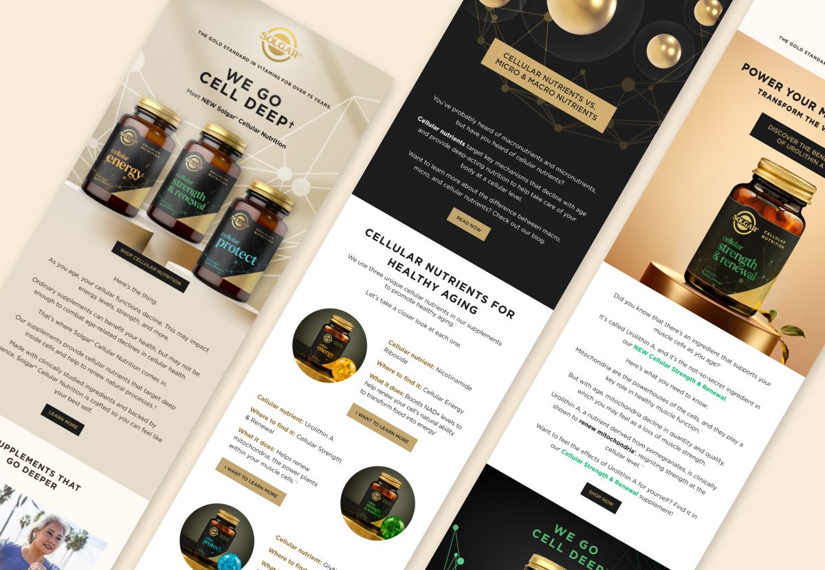 Solgar emails snippets 1