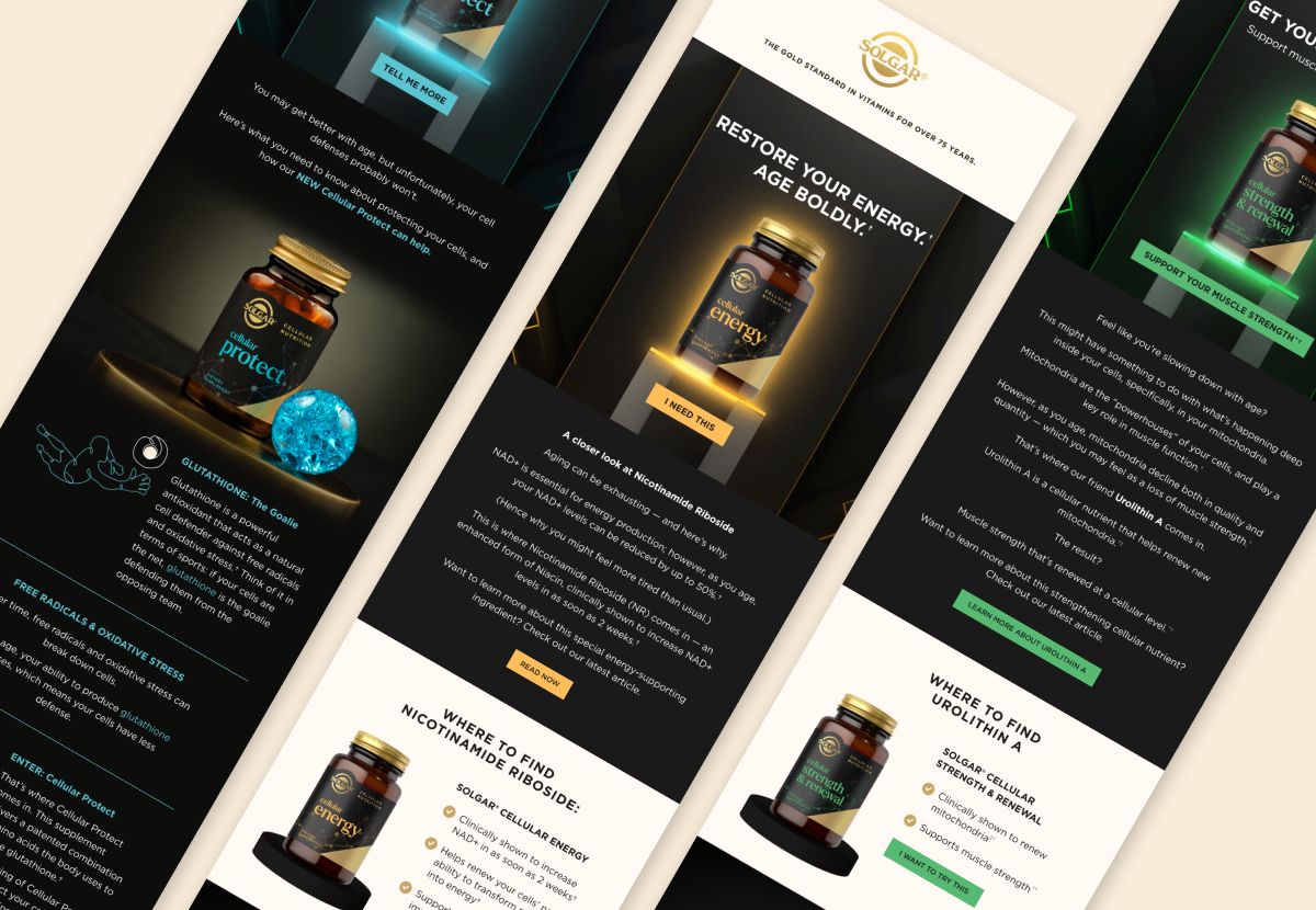 Solgar emails snippets 3