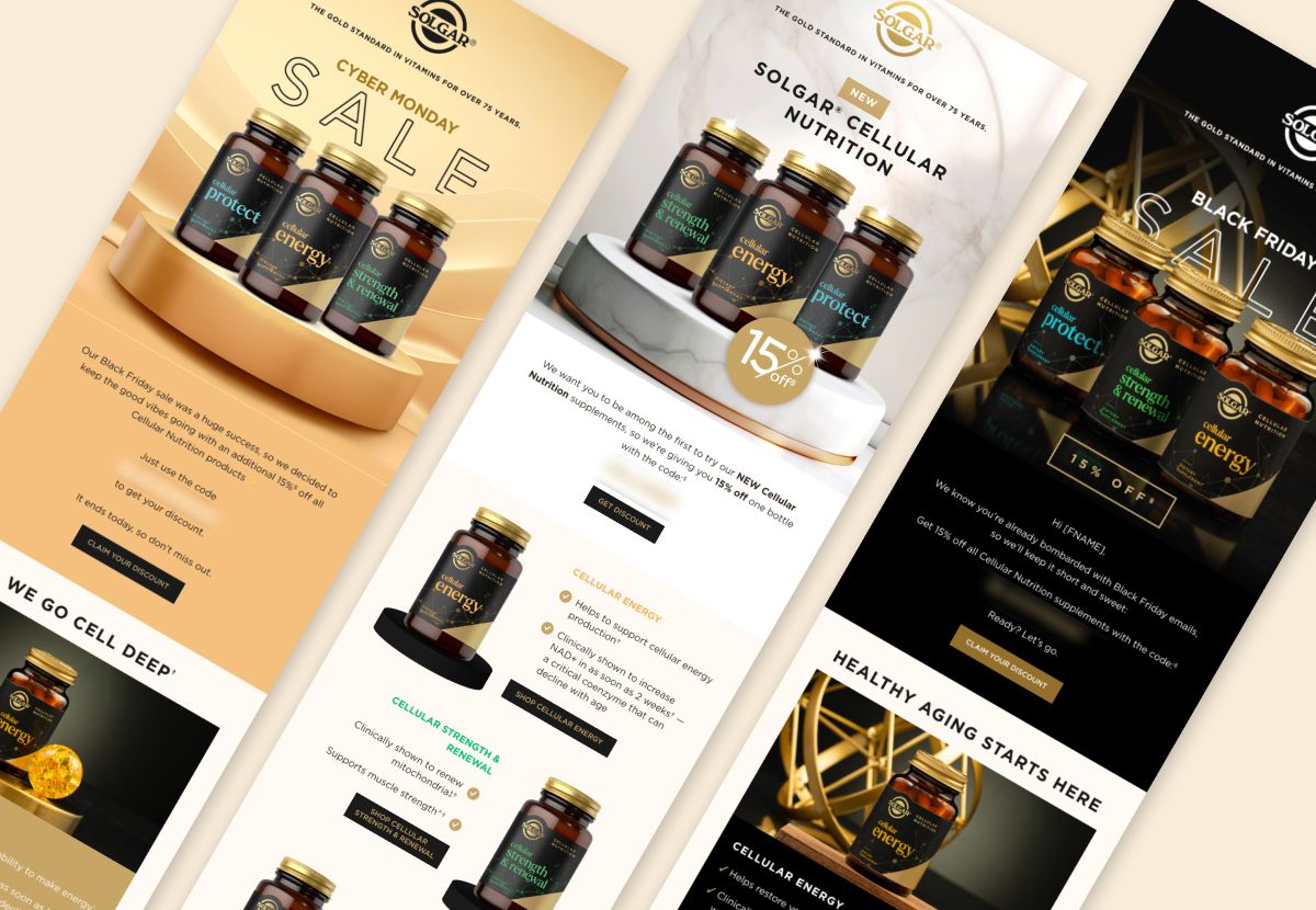 Solgar emails snippets 4