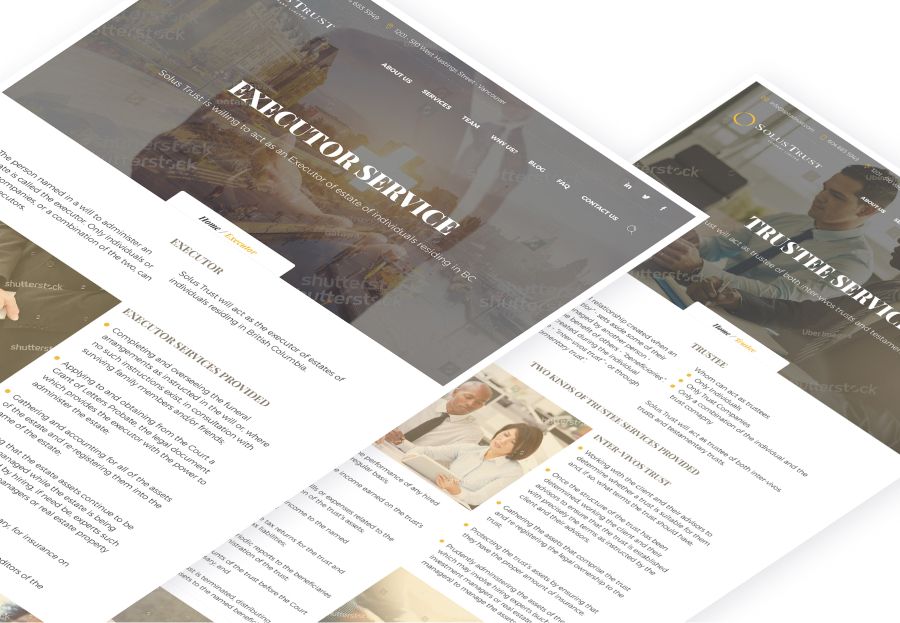 Substitute Decision Maker and Agent Services Pages