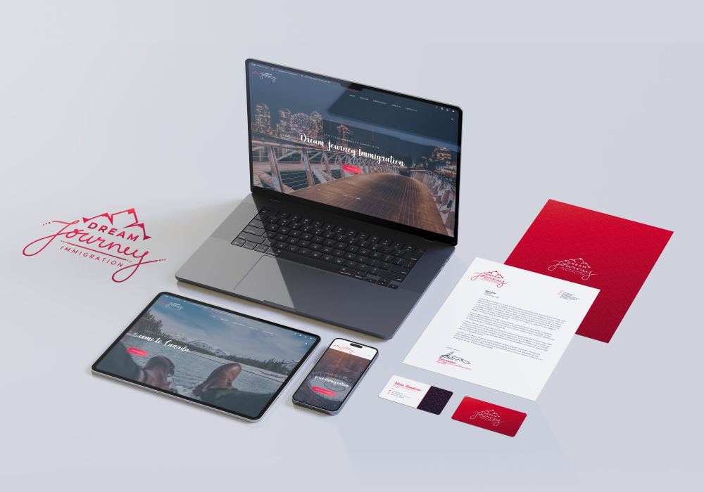 Dream Journey Immigration website thumbnail