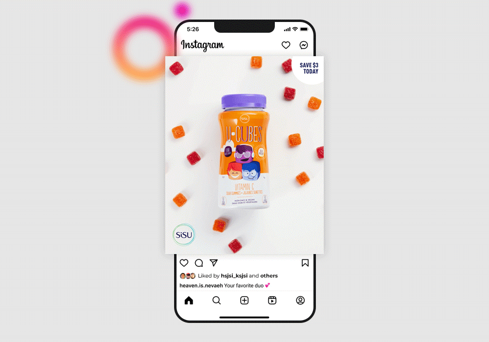 Sisu ad over insta mockup thumbnail